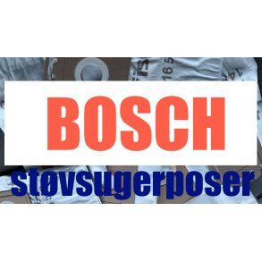 Bosch støvsugerposer