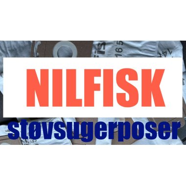 Nilfisk støvsugerposer