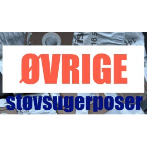 Øvrige Støvsugerposer