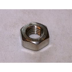 10 mm alm. mtrik DIN 934 syrefast - 10 stk.