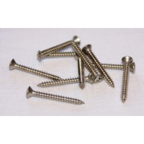 Skruer med linsehoved 2,9 x 25 mm DIN 7983 - 10 stk.