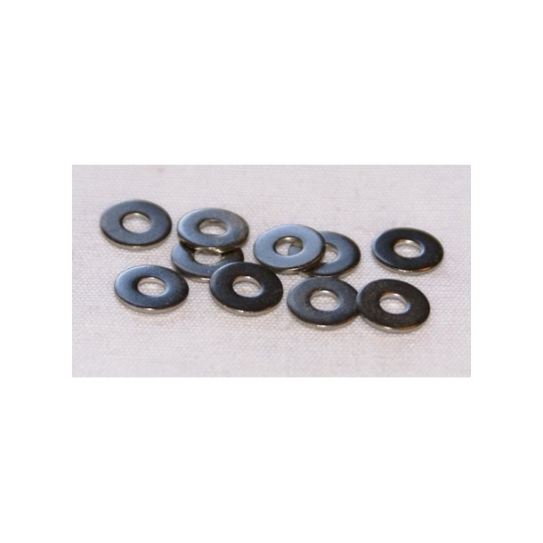 Skrmskiver 3 mm DIN 9021 - 10 stk.