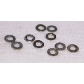 Spndeskiver alm. 3 mm DIN 125A - 10 stk.