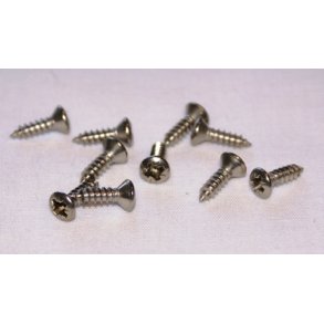 Skruer med linsehoved 3,5 x 13 mm DIN 7983 - 10 stk.