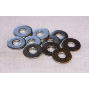 Skrmskiver 4 mm DIN 9021 - 10 stk.