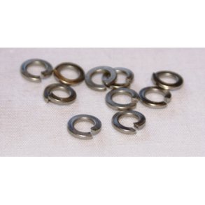 Fjerderskiver 5 mm DIN 127B - 10 stk.