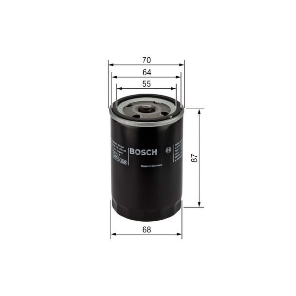 Bosch Oliefilter P2041 - 1 Stk