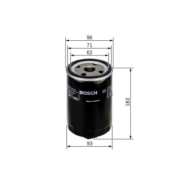 Bosch Oliefilter P3087 - 1 Stk