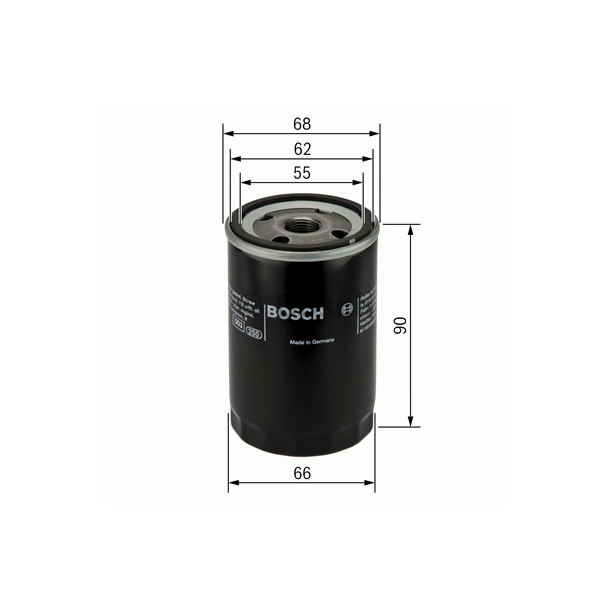 Bosch Oliefilter P7077 - 1 Stk
