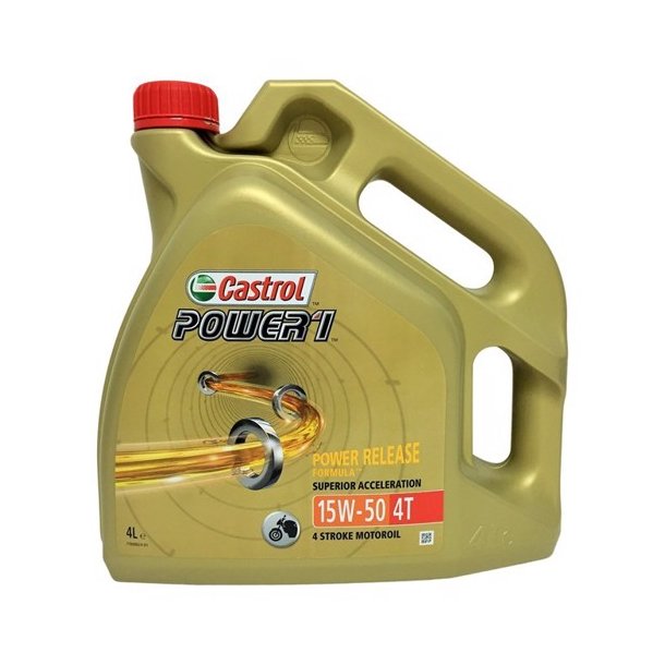 Castrol POWER1 4T 15W-50 - 4 liter