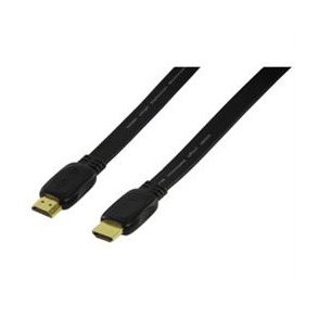 HDMI Kabel highspeed 2 mtr. Fladt version 1.4