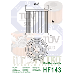Hiflo oliefilter HF-143