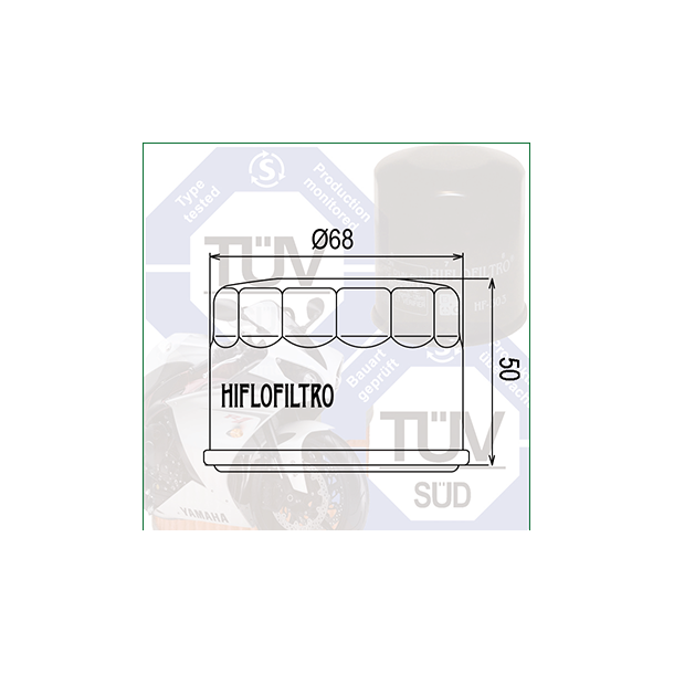 Hiflo oliefilter HF-147