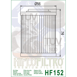 Hiflo oliefilter HF-152