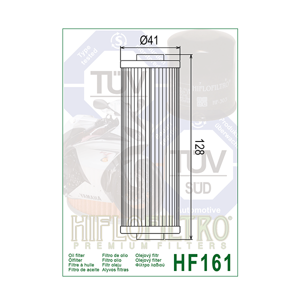 Hiflo oliefilter HF-161