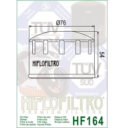 Hiflo oliefilter HF-164 BMW