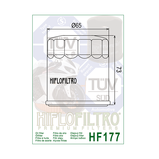 Hiflo oliefilter HF-177