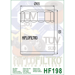 Hiflo oliefilter HF-198