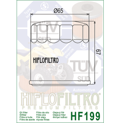 Hiflo oliefilter HF-199