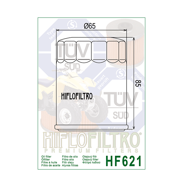 Hiflo oliefilter HF-621