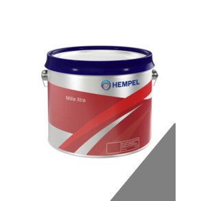 Hempel Mille xtra bundmaling 2,5 liter - GR 12400 inkl. 4 stk. malerruller 10 cm