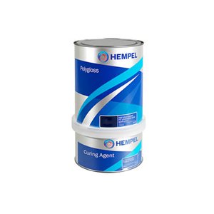 Hempel Polygloss Paint Red 0.75L 2