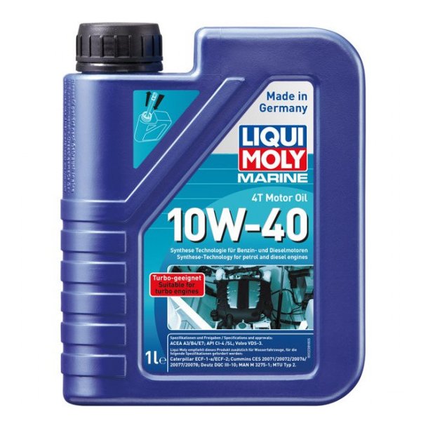 LIQUI MOLY MARINE 4T MOTOROLIE 10W-40 1 liter