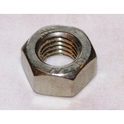 12 mm alm. mtrik DIN 934 syrefast - 10 stk.