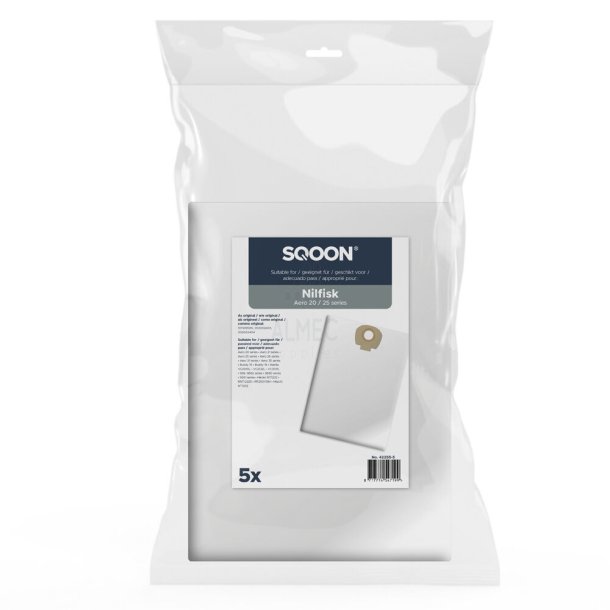 Nilfisk Aero 20-11 stvsugerposer - 5 stk