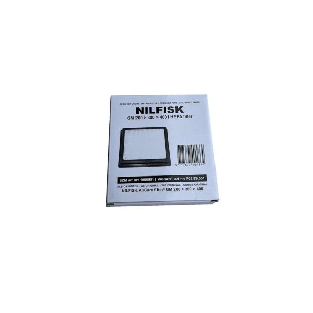 Nilfisk GM200 - GM499 hepa filter