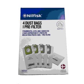 Nilfisk Power og Nilfisk Select stvsugerposer originale - 4 stk. pakning