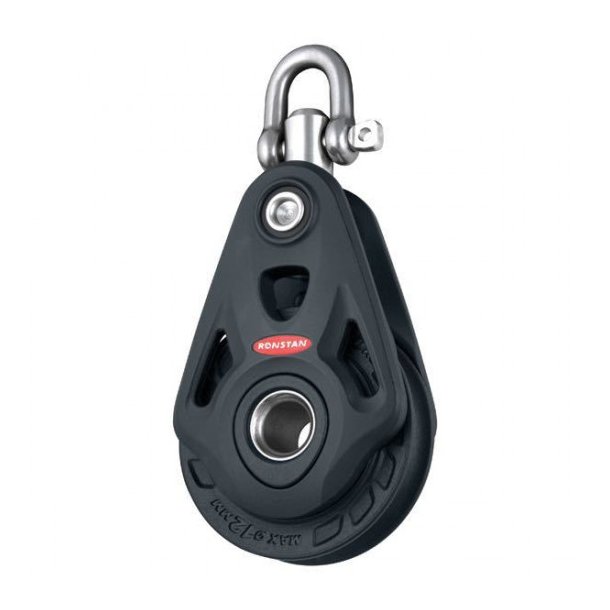 RONSTAN SERIE 75 CORE ENKELTBLOK MED SVIRVEL