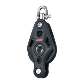 RONSTAN SERIE 75 CORE ENKELTBLOK MED SVIRVEL & HUNDSVOT