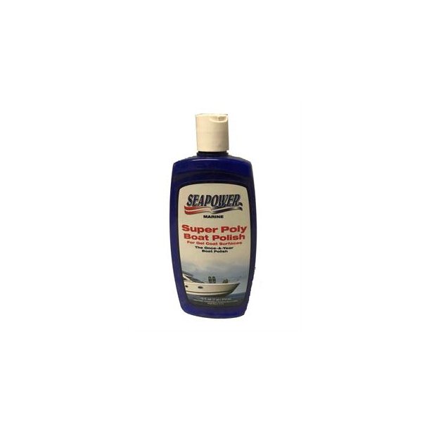 Seapower Super Poly Boat Polish 473 ml.