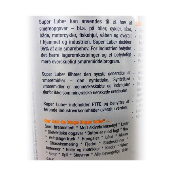 Super Lube fedt - 400 gram Fedtpatron