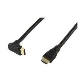 HDMI Kabel highspeed  Vinklet 10 mtr. version 1.3