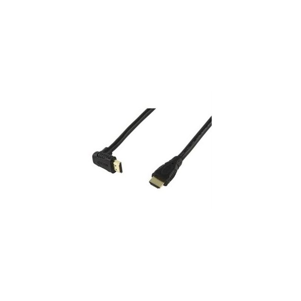 HDMI Kabel highspeed  Vinklet 10 mtr. version 1.3