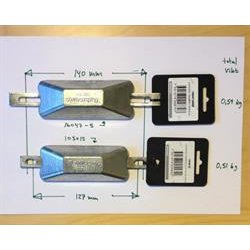 Zinkanode 0,25 kg. (2)