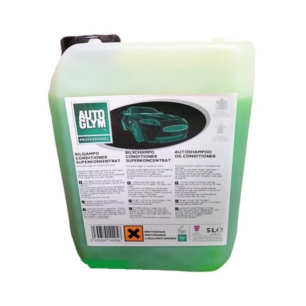 Autoglym - Bodywork Shampoo Conditioner (Shampoo med Voks ) - 5 Liter