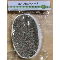 Badesvamp 14 x 10 cm.