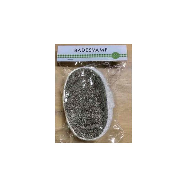 Badesvamp 14 x 10 cm.