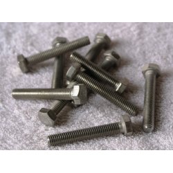 St Bolte 8 x 50 mm DIN 933 syrefast - 10 stk.