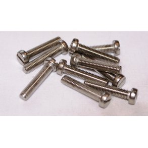 Bolte m/cylinderhoved 5 x 20 mm DIN 84 syrefast - 10 stk.