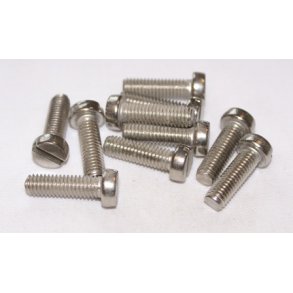 Bolte m/cylinderhoved 5 x 50 mm DIN 84 syrefast - 10 stk.