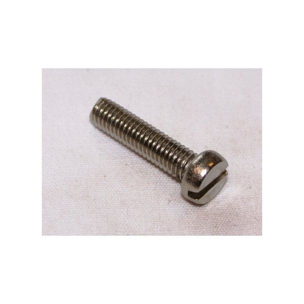 Bolte m/cylinderhoved 6 x 20 mm DIN 84 syrefast - 10 stk.