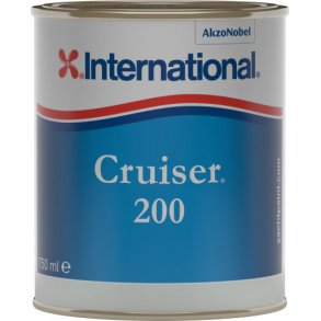 Cruiser 200 bundmaling hvid fra International 2,50 liter