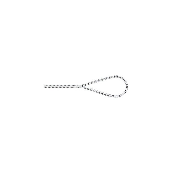 Fortjningsline 10 meter / 16 mm - sort/hvid