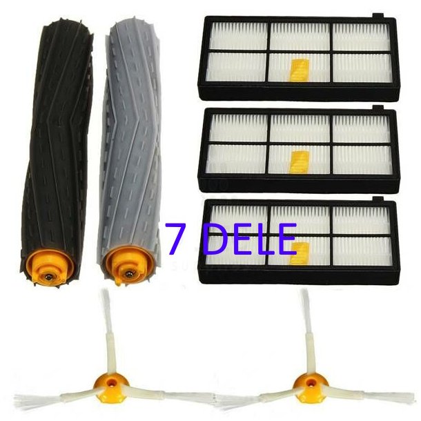 iRobot Roomba 800- 900-serie brste, rulle og filter kit - 7 dele