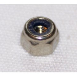 3 mm lsemtrik DIN 985 syrefast - 10 stk.