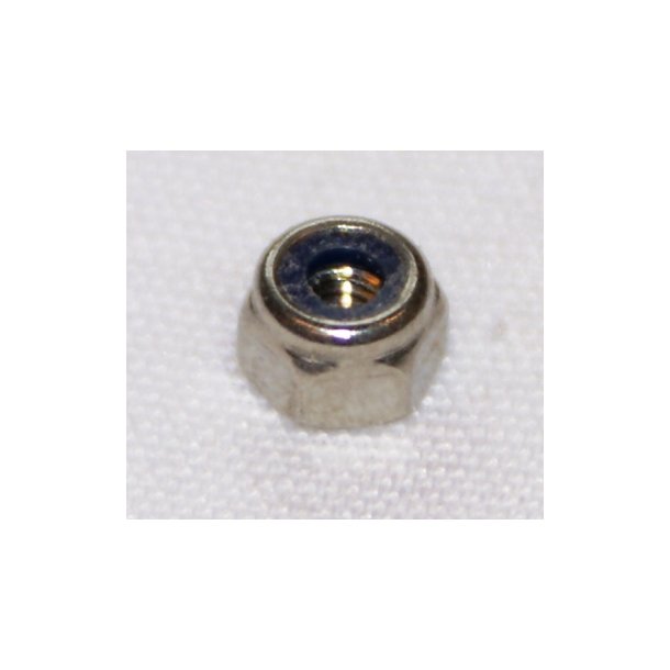 3 mm lsemtrik DIN 985 syrefast - 10 stk.